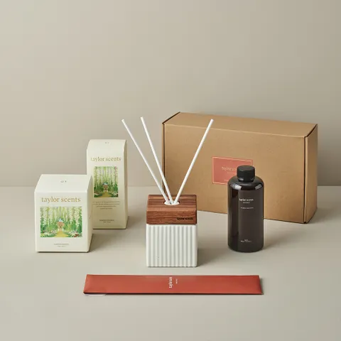 오브제 디퓨저 가든브리즈 500ml 화이트