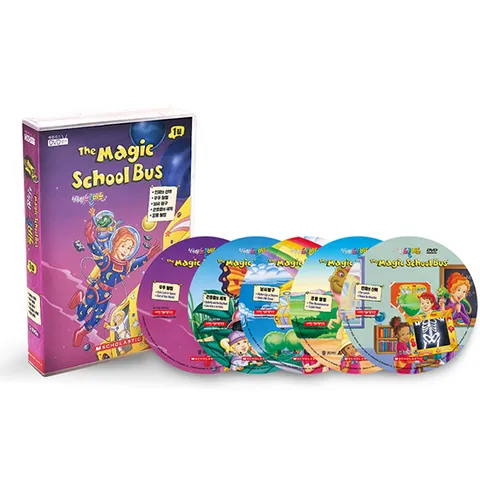 DVD 스쿨버스1집 5종세트 THE MAGIC SCHOOL BUS