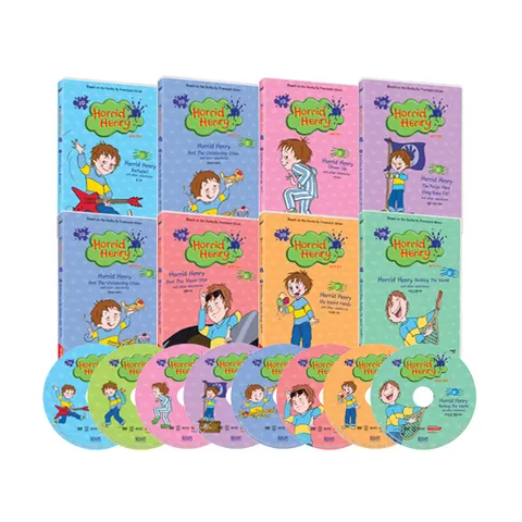 DVD 호리드헨리 3집 8종세트 HORRID HENRY