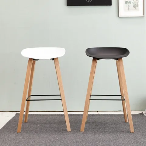 [리퍼]줄리아 원목 홈바의자 아일랜드식탁 2colors