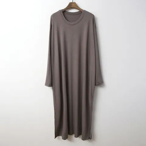 아이우먼 스판기모롱버튼원피스 EMG126M112 빅사이즈