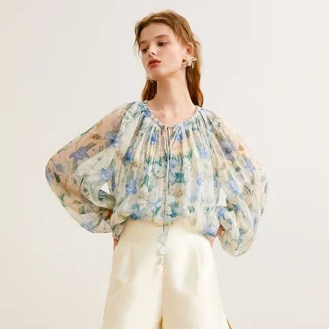 [오지]Ozie holiday style blouse