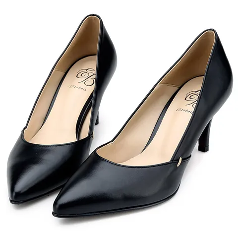 엘리자벳 컷팅스티치 펌프스 EL17581 6/7/8cm