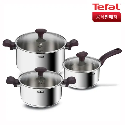 인덕션 테이스티쿡 냄비 3종(편수16+양수20+24)