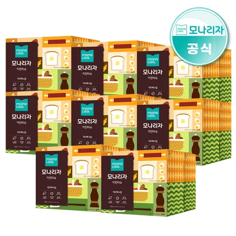 뽑아쓰는 키친타월 150매 4입 8팩