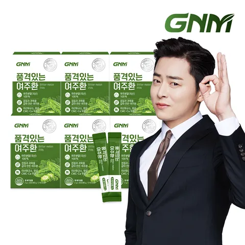 GNM 품격있는 100% 국산 여주환 스틱 2g 6박스 (총 180포)