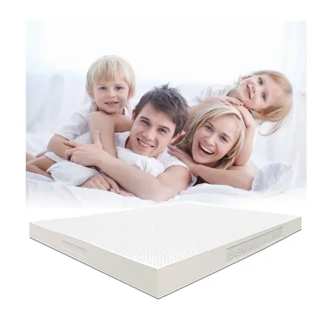 베트남 천연 라텍스 110KG 150T 바닥 토퍼 매트리스