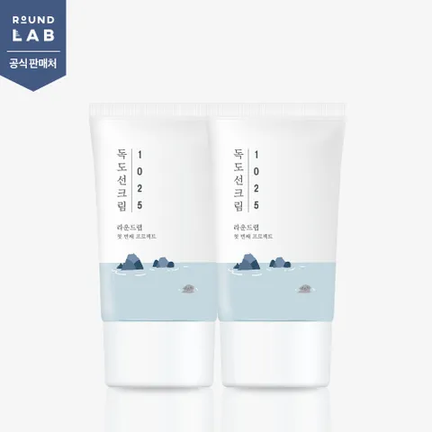 라운드랩 1025 독도 선크림 50ml 2개 세트