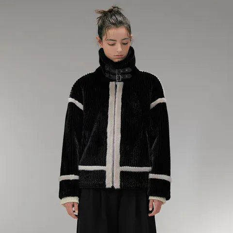 [최초가 159,000원] 리오벨 페이크 퍼 라이더 쟈켓 4종 택1