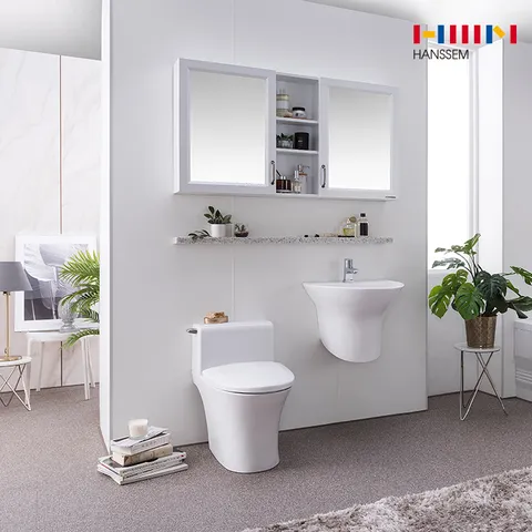 한샘 카라라화이트 소형&공용 바스 리모델링