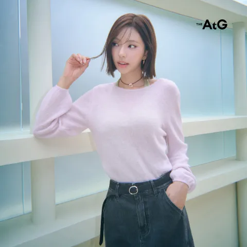 [온플]더엣지 26F/W 올데이코어 알파카블랜드 시어 풀오버 3종