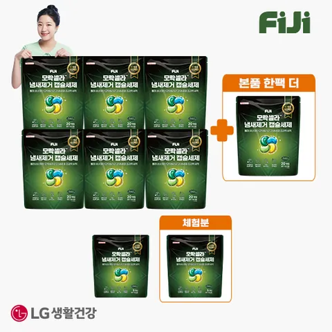 [더블] 피지 모락셀라 쉰내잡는 캡슐세제