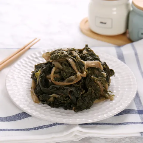 자연건조 강원도 양구 펀치볼 시래기 삶은시래기 무청 시래기