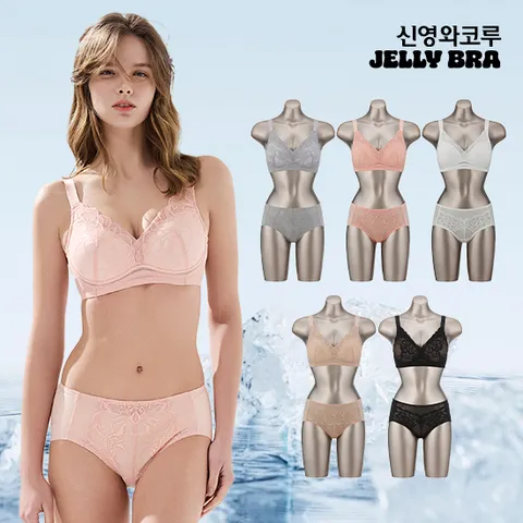 1. 신영와코루 슬림업 V69 썸머 쿨 브라팬티 패키지