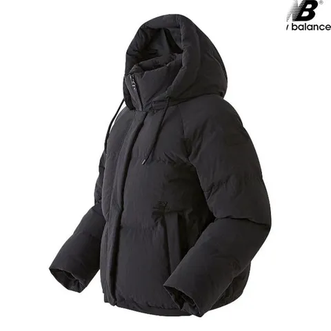 [하프클럽]  NBNPC4W912-BK 트리플 숏다운 여성 패딩 자켓