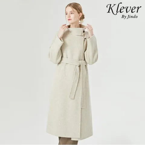 [최초가 259000원] 진도 Klever 울 코트 (K8W3CT02)