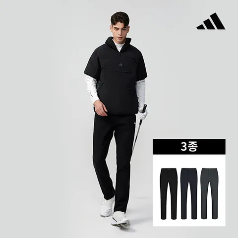 [시즌오프] ADIDAS GOLF 24FW 본딩 퍼펙트핏 남성 팬츠 3종