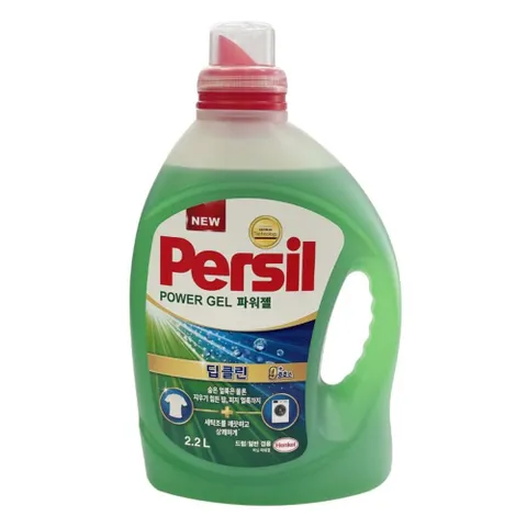 2.2L 퍼실 액체세제 드럼일반겸용 퍼실파워젤 퍼실파워젤딥클린 퍼실액체세제 찌든때세제 세탁세