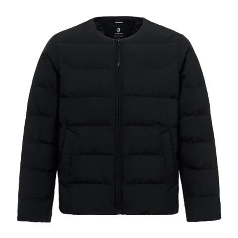 블랙야크 남성 롯지 퀼팅 넥리스 구스다운자켓 블랙 1BYPAWU039BK