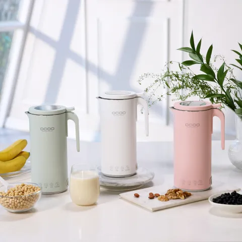 2024년 최신형 두유제조기]  아침앤 보이는 두유제조기 콩 불림없이 즉시 17분완성 BM380