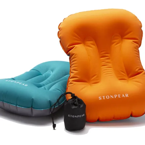 캠핑 에어 베개 휴대용 필로우 목 쿠션 차박 백패킹 캠핑침쿠 에어베개 캠핑베캐