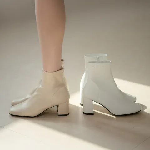 소보제화 제이든 3type 베이직 스판 앵클부츠 3cm 5cm 7cm