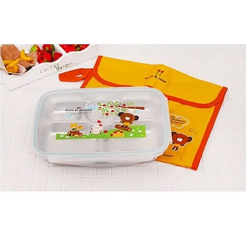 모카앤로즈스텐락배식반1호 스텐 소풍도시락 찬합세트