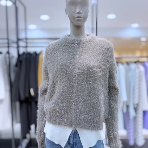 글리터 라운드 가디건 BFW5PNKG9270