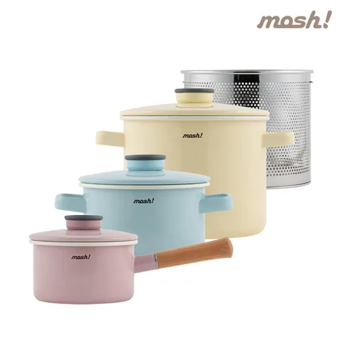 모슈 법랑 냄비 4종