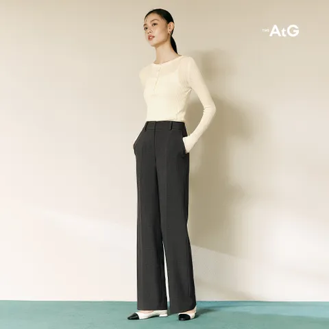 [온플] 더엣지 링클프리 와이드 팬츠 3종