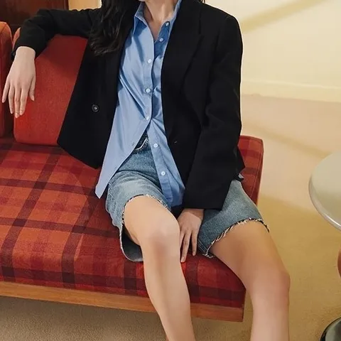 [런칭가 129000][르스윗]22 아세테이트 크롭자켓