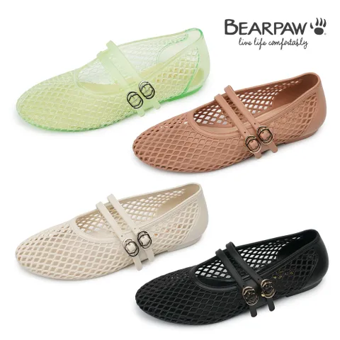 [정상가 55,000원] 베어파우 AVA 플랫 젤리슈즈 4종 택1