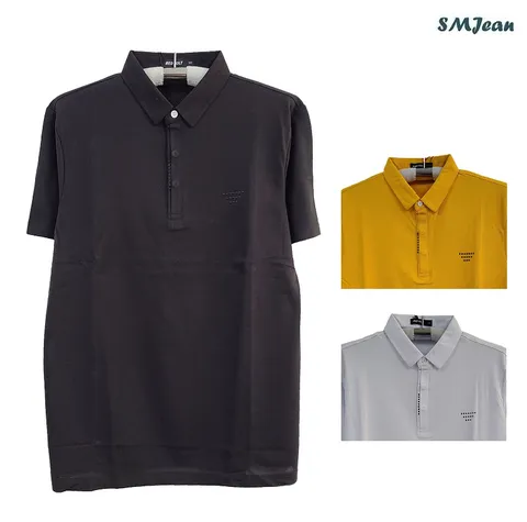 SMJ1277 남자 반팔 카라 티셔츠 반팔티 중년 남성 카라티 여름