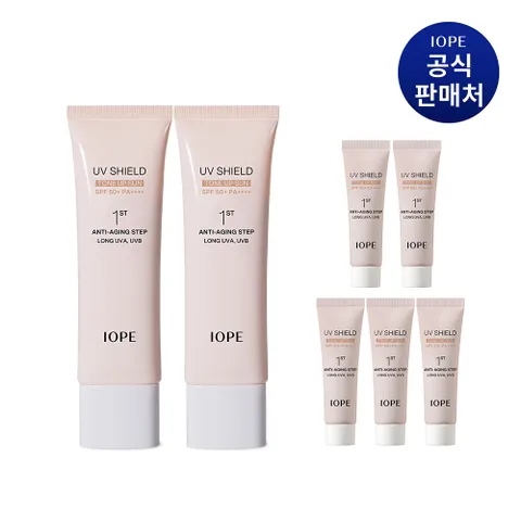 아이오페 UV쉴드 톤업 선크림 50ml 2개