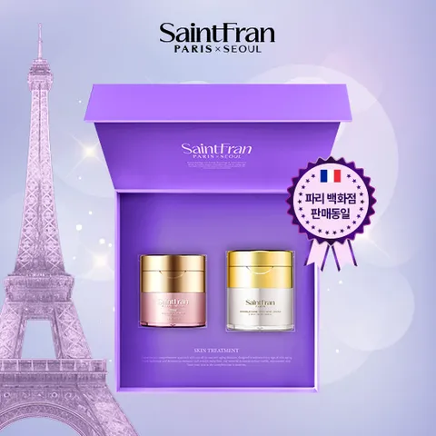 [NEW/백화점 패키지] 세인트프랑 PDRN 블레미쉬 크렘므+링클크림