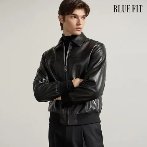 [하프클럽] X로보  남성 나파 램스킨 자켓