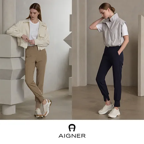 아이그너 24SS 캡슐컬렉션 조거 팬츠
