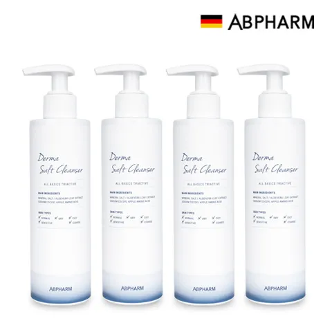 [방송에서만/물량한정] 저자극 고보습 솔트클렌저 4개