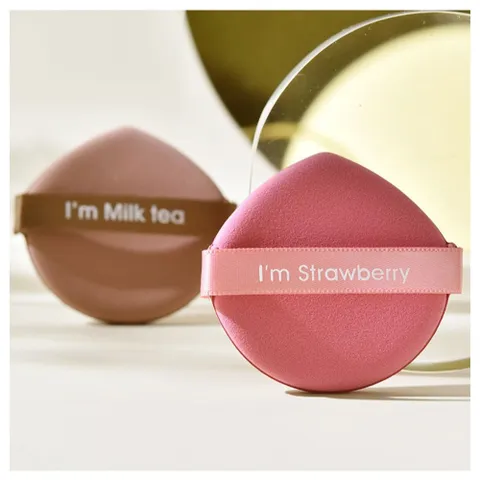 물방울 쿠션 퍼프 7p세트 물방울화장퍼프 에어쿠션퍼프 쿠션팩트퍼프 틈새커버 파데퍼프