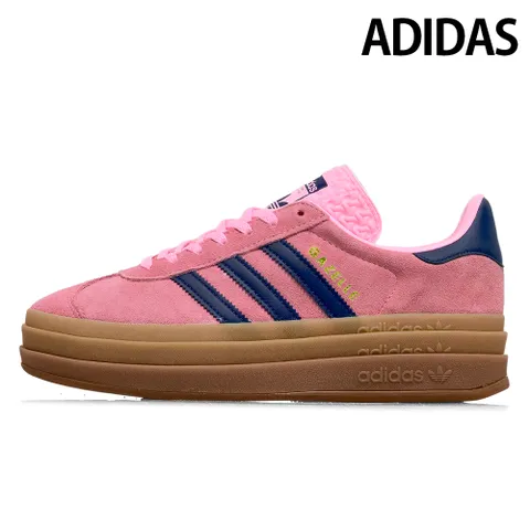 ADIDAS 우먼스/여성 가젤 볼드 (4.5cm) 운동화 핑크 글로우 H06122