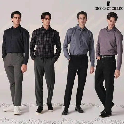 [하프클럽]  겨울 기모 셔츠 4종