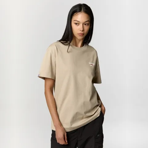 [롯데백화점][리복]빅벡터 슬로건 티셔츠 베이지 RETS5ER40_I2