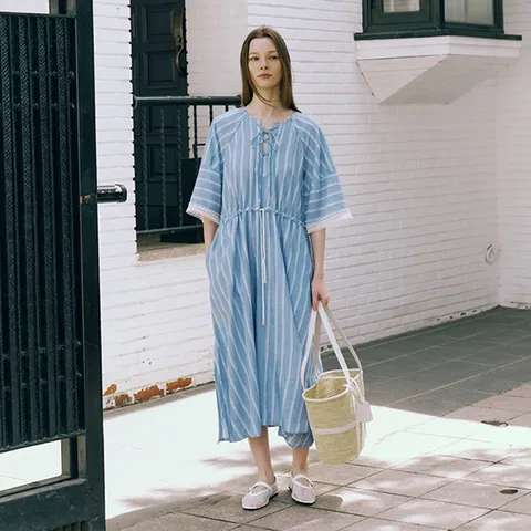 바니스 뉴욕 카샤 린넨블랜디드 원피스