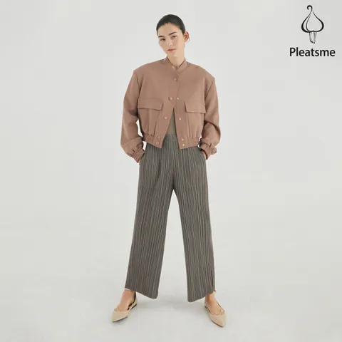 [플리츠미] [최초가 149000원] 세미 와이드 플리츠 팬츠_HPPTF024H34