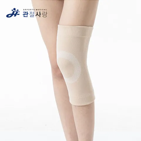 관절사랑 웰키퍼 무릎 압박 슬리브 (2p 1set) /보호대 슬개골 테이핑 십자인대
