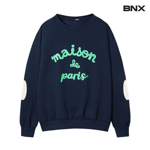 정상가69,000 | 레터링 패치 기모맨투맨 (BW4TS029L0)