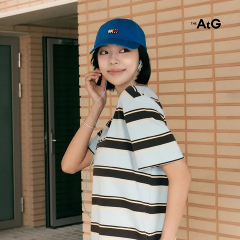 2-1. [최초가69,900원]더엣지 26SS 더블페이스 스트라이프 티셔츠 3종