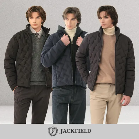 [하프클럽]  남성 프라우덴 덕다운 기모 패딩