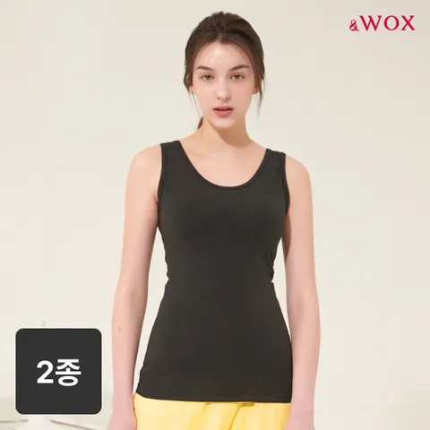 앤왁스 브라탑 배쏙티 에코모달 런닝형 2종 여성 보정속옷