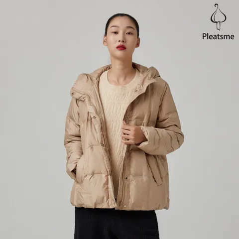 [최초가 298000원] 스퀘어 후드 덕다운 패딩 점퍼_EDJKW124018